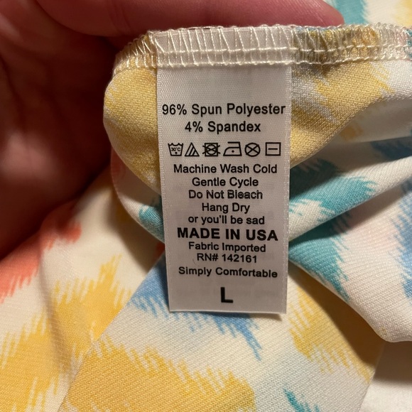 *ADD ME FOR FREE ON ORDERS $50+* TWO Lularoe Skirts - Azure and Cassie - Picture 4 of 7